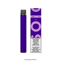 Beere Solo Einweg-Vapor VXT6N216 | Solo Vape Zürich