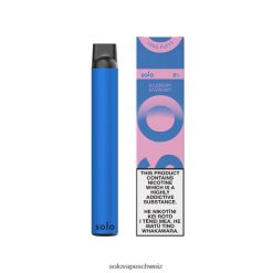 Blaubeer-Himbeere Solo Einweg-Vape-Paradies-Kollektion VXT6N219 | Solo Disposable Vape