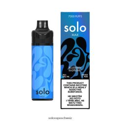 Blaubeer-Himbeere Solo MAX Pod-Kit VXT6N265 | Solo Vape Puff