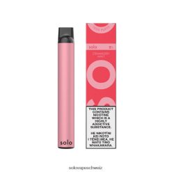 Erdbeerminze Solo Einweg-Vapor VXT6N24 | Solo Vape Zürich