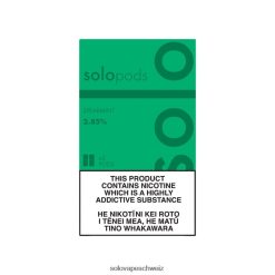 grüne Minze Solo Ersatz-Pod im 2er-Pack VXT6N262 | Solo Vape Puffs