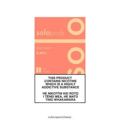 Pfirsichminze Solo Ersatz-Pod im 2er-Pack VXT6N257 | Solo Vape Schweiz
