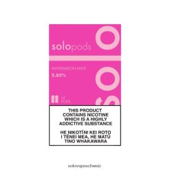 Wassermelonenminze Solo Ersatz-Pod im 2er-Pack VXT6N261 | Solo Disposable Vape